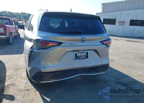 2025 Toyota Sienna Platinum from USA, damaged, VIN 5TDESKFC3SS199347